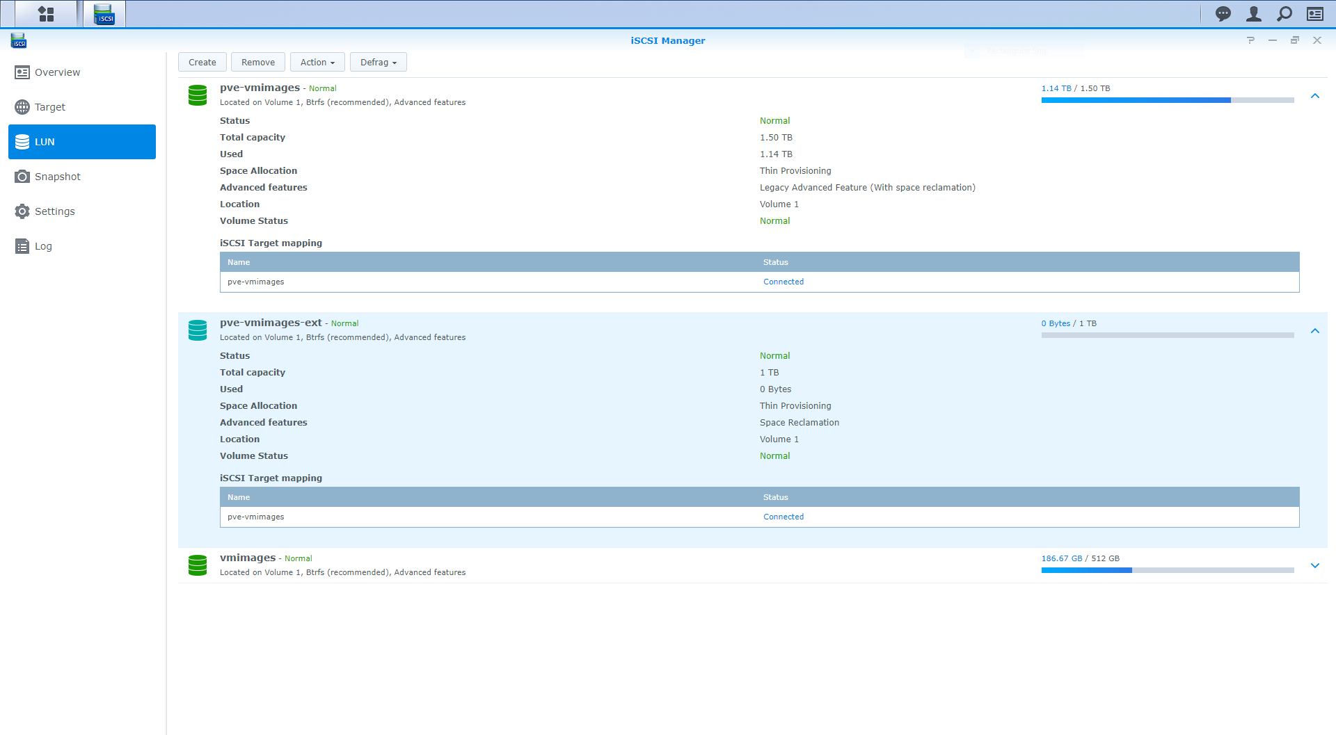 Synology Disk Manager